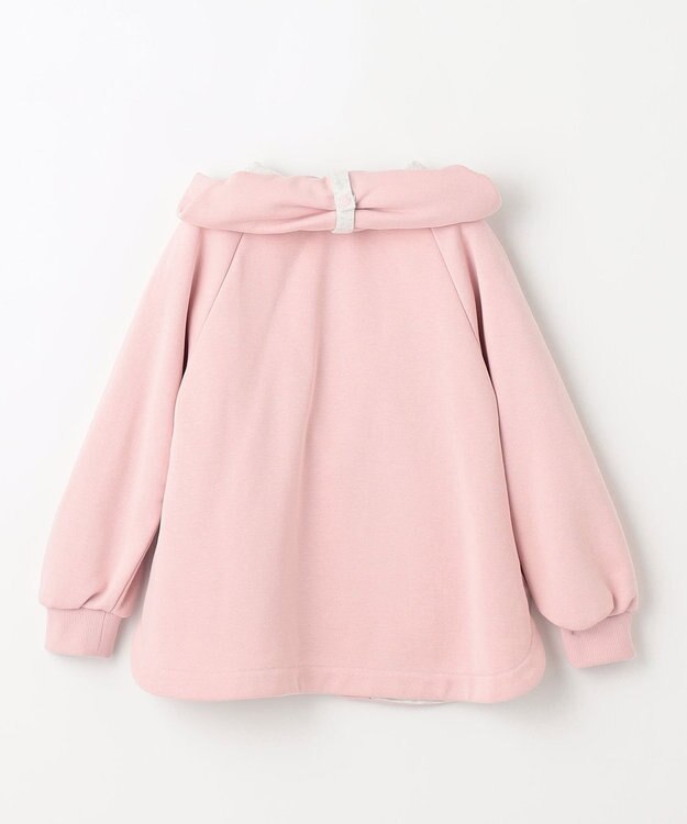 組曲 KIDS 【110-140cm】ドライコットン パーカー ピンク系