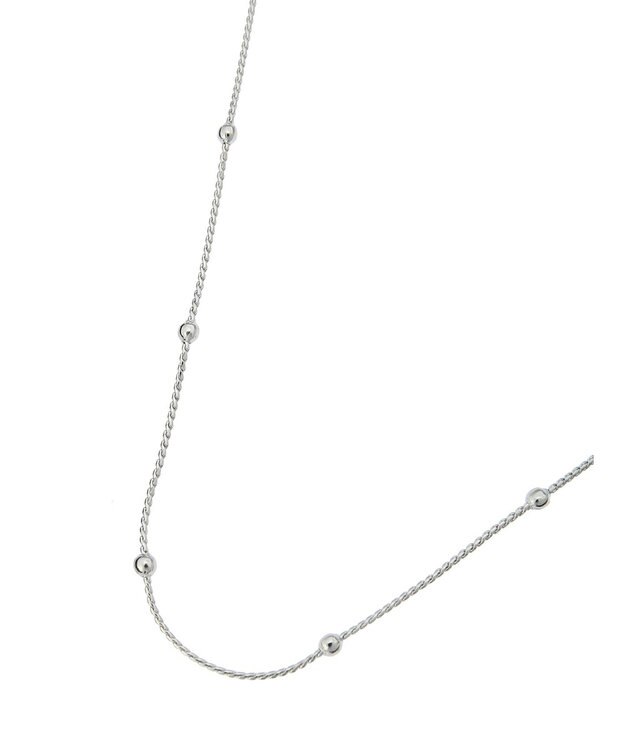 AMERICAN HOLIC ベビーパール・メタルボールＳＥＴネックレス Silver