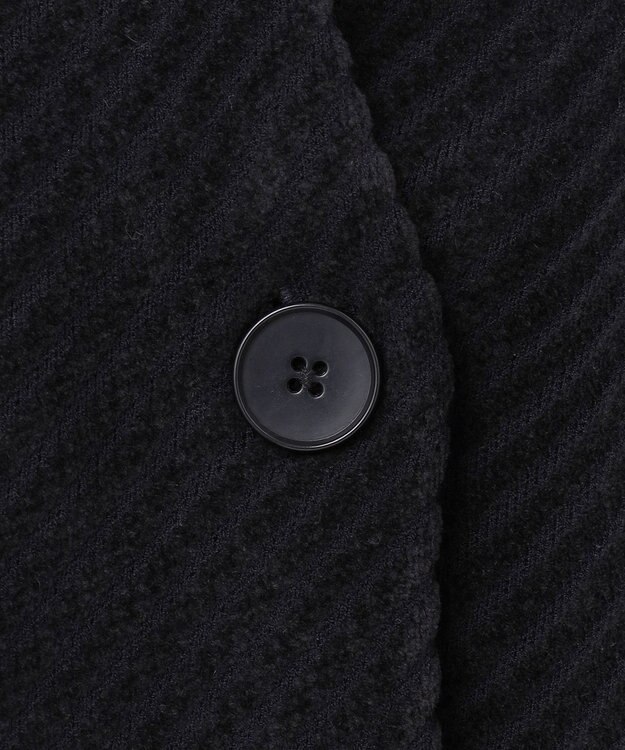 ICB L 【WEB限定カラーあり・洗える】 ジオメトリックパターン カーディガン チャコール系［WEB限定］