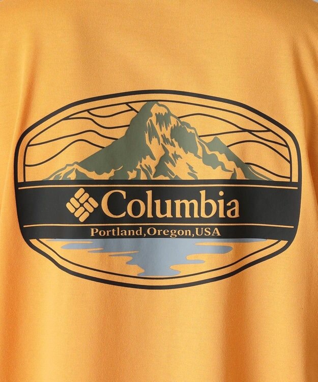 Columbia Columbia/ サンライズストレイトオムニフリーズゼログラフィックショートスリーブTシャツ /コロンビア Summer Orange