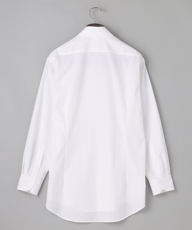 GOTAIRIKU 【形態安定】PREMIUMPLEATS_レギュラーカラー 通年ドレスシャツ ホワイト系