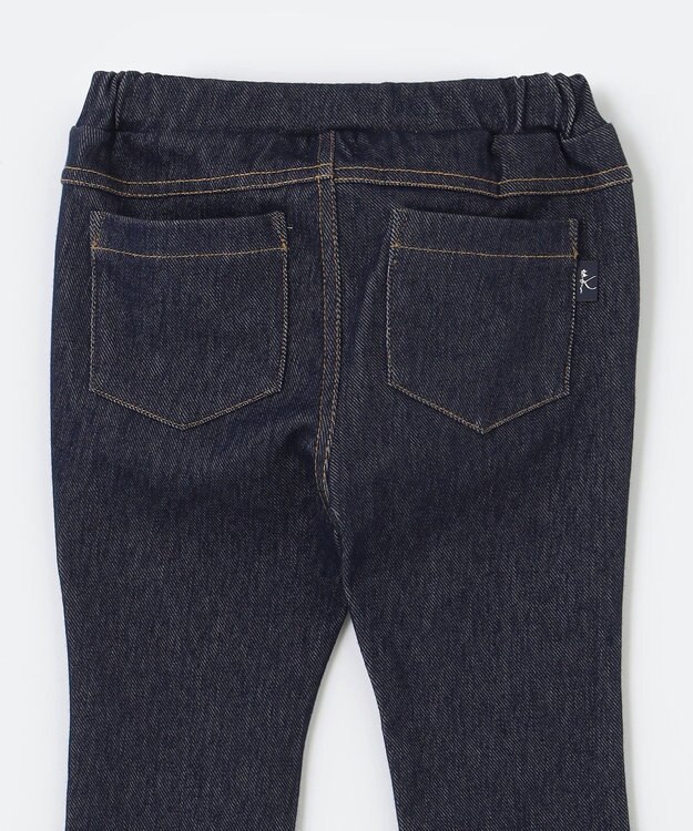 組曲 KIDS 【80-100㎝】デニムニット パンツ ネイビー系