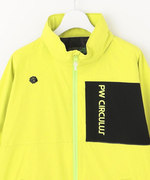 PW CIRCULUS 【 耐水圧20000mm  / レイン対応 】【UNISEX】防水レインウエアセット ゴルフ ライトグリーン系