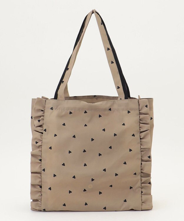 TOCCA 【百田夏菜子さん着用・新色登場】DANCING LOVE FRILL SUBBAG サブバッグ ベージュ系