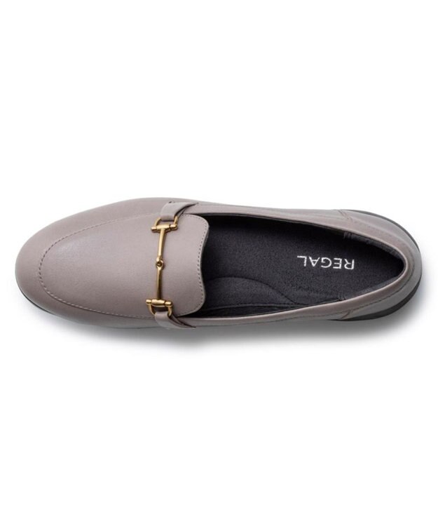 REGAL FOOT COMMUNITY 【リーガルレディース】F67R ビットローファー カジュアルシューズ グレー