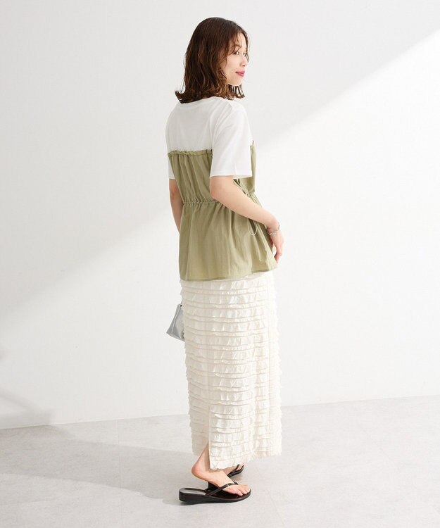 Green Parks ビスチェドッキングカットプルオーバー Khaki