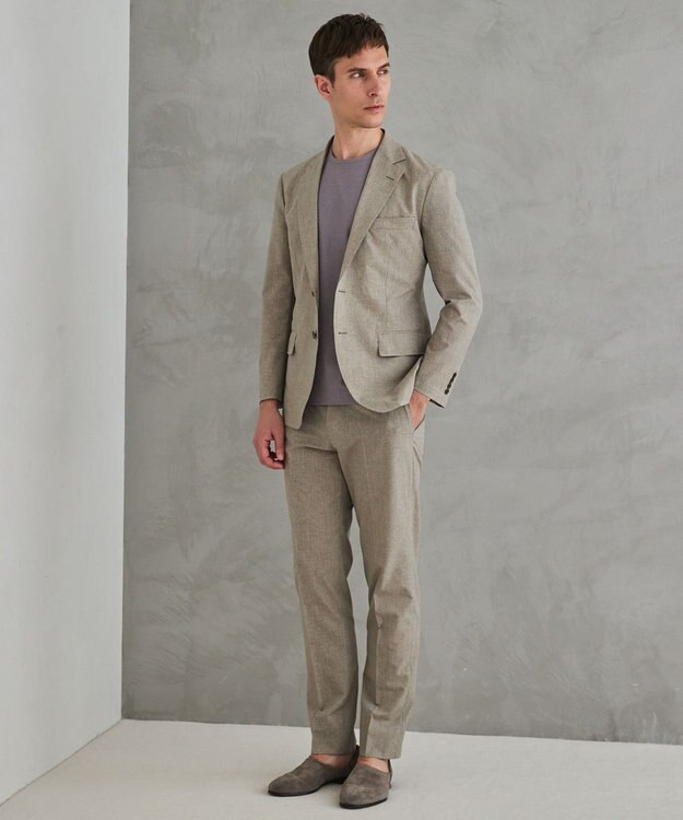 GOTAIRIKU キングサイズ登場【サラサラ/高通気】仕事で着られる 鹿の子 BIZ Tシャツ ライラック/26年新色