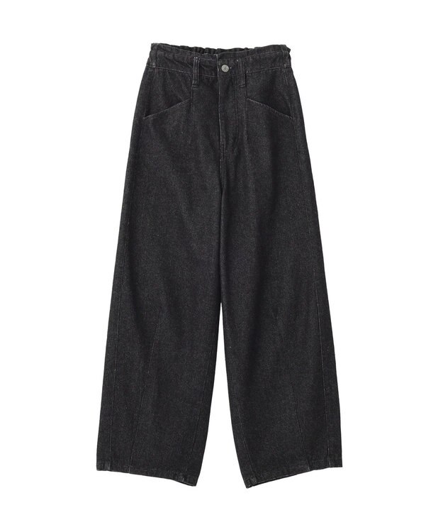 CRAFT STANDARD BOUTIQUE カーブデニムパンツ Black