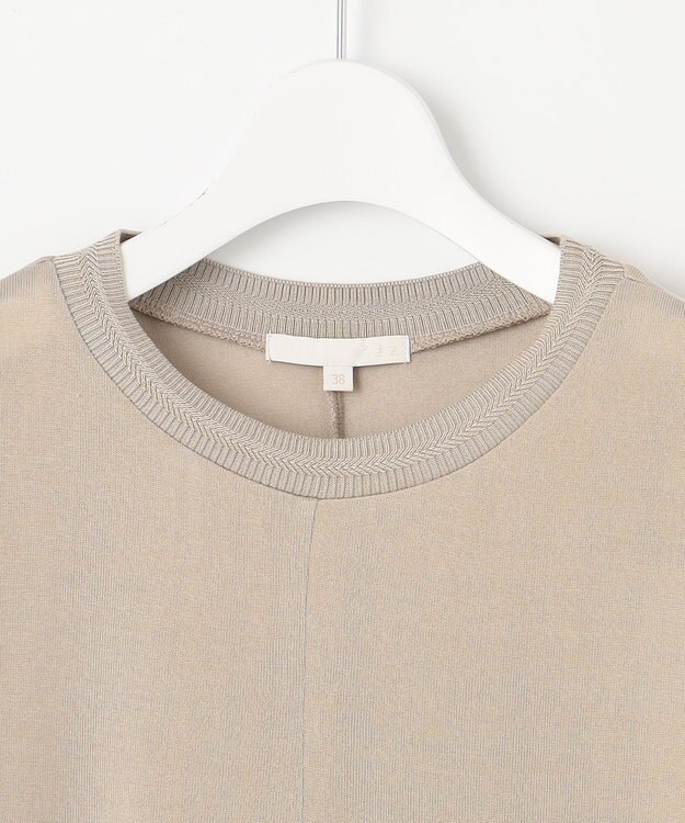 自由区 L 【カタログ掲載・洗える】ドルマンスリーブ カットソー サンド