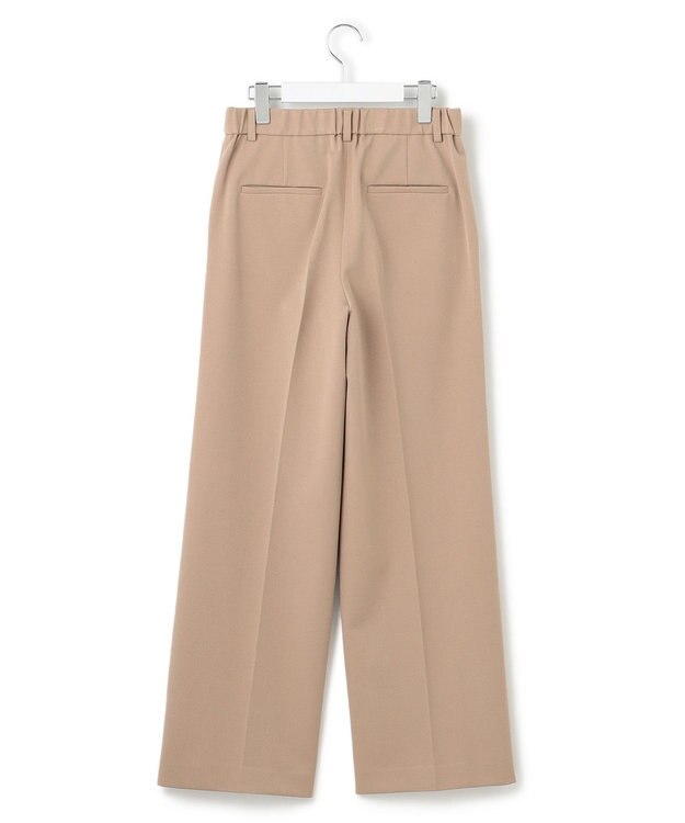23区 【CLASSY.2月号掲載/洗える】TRストレッチギャバ ワイドパンツ キャメル系