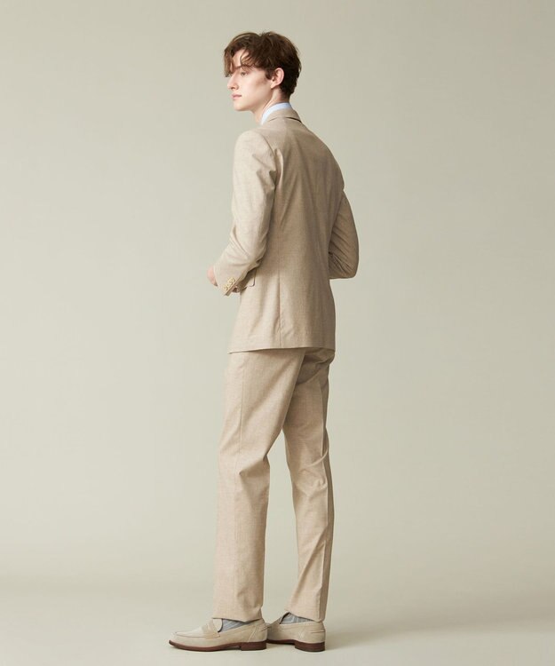 J.PRESS MEN 【J.PRESS MOVING / セットアップ対応】GUABELLO LEGENDサマームリネ スラックス ベージュ系