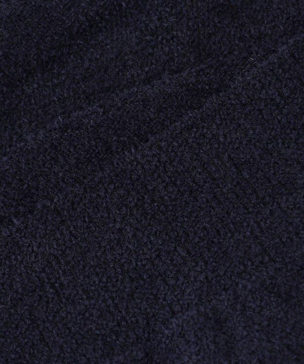 JOSEPH ABBOUD MOUNTAIN 【SPACE／UNISEX】ベアフリースカモフラージュ ニット ネイビー系