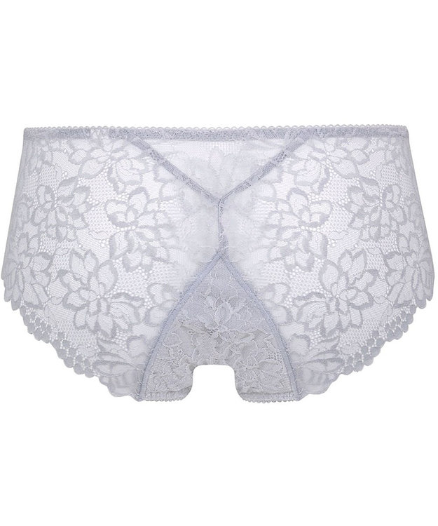 WACOAL サニタリーショーツ 【GOCOCi ゴコチ】 「普通~多い日」に対応 後ろまでしっかりカバー 羽付きナプキン対応 総レース 生理用ショーツ はきこみ丈あさめ レディース PGG198 /ワコール グレー