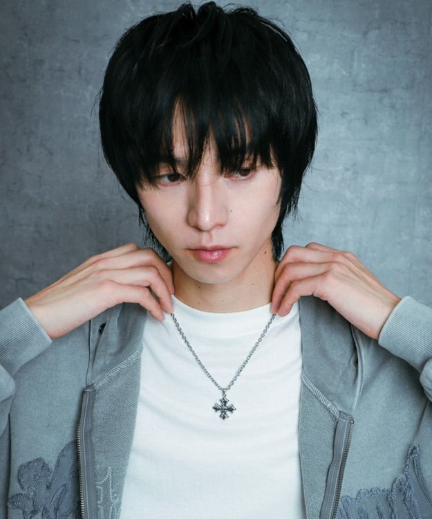 WEGO Mデザインクロスモチーフネックレス 柄1