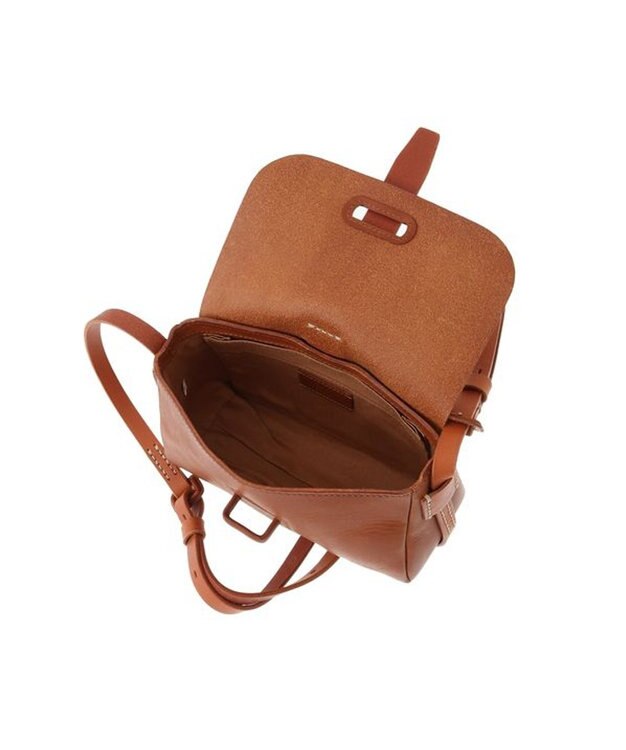 genten サドルベルト ヌオーバ 横型コンパクトショルダーバッグ チャ