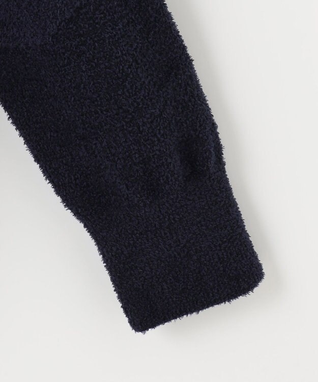 JOSEPH ABBOUD MOUNTAIN 【SPACE／UNISEX】ベアフリースカモフラージュ ニット ネイビー系