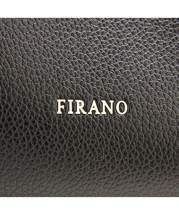 MioFIRANO ツイストロックボックスハンドバッグ 3WAY　FIRANO フィラノ BLACK