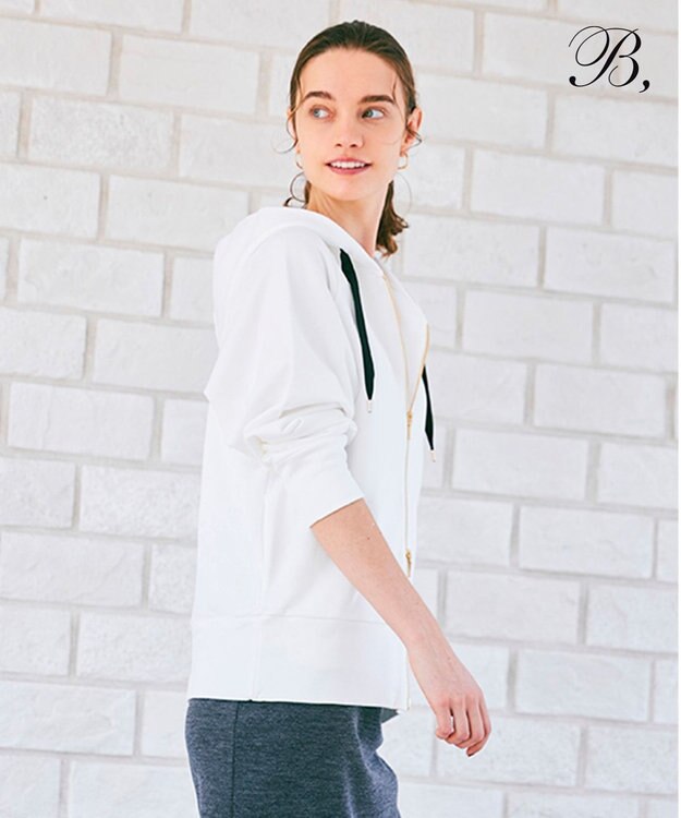 BEIGE， 【B】ERIN / パーカー White