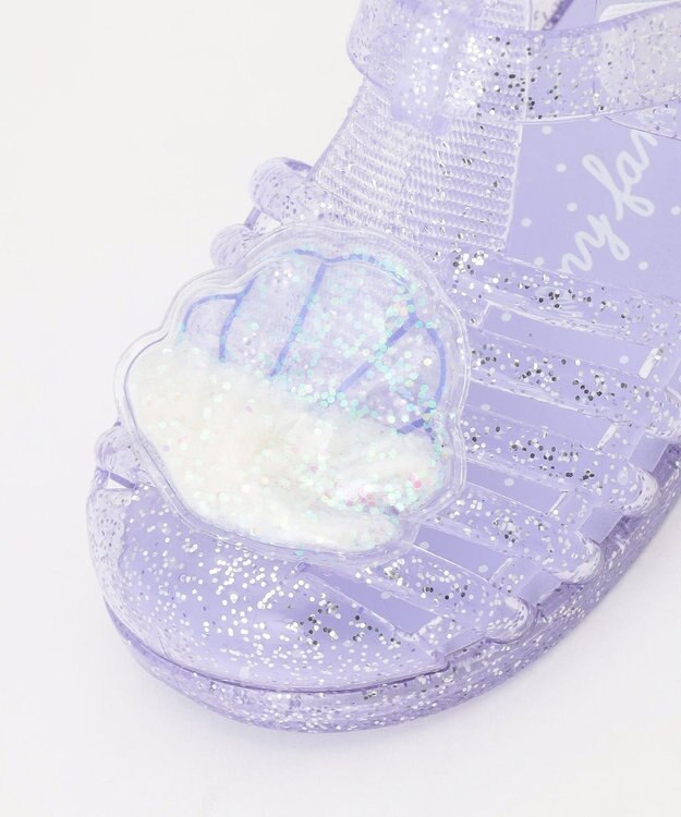 ANY KIDS シャラシャラ グルカ サンダル ラベンダー