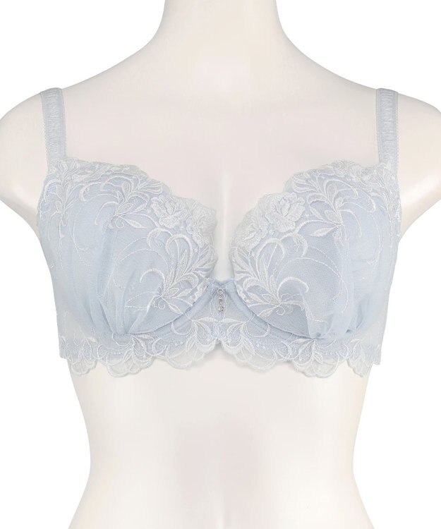 San-ai Resort（三愛水着楽園） エレガントコレクション【2502】単品ブラEFGカップ ブルー