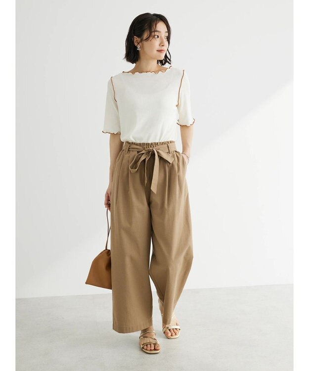 Green Parks 前後２ｗａｙメロープルオーバー Ivory