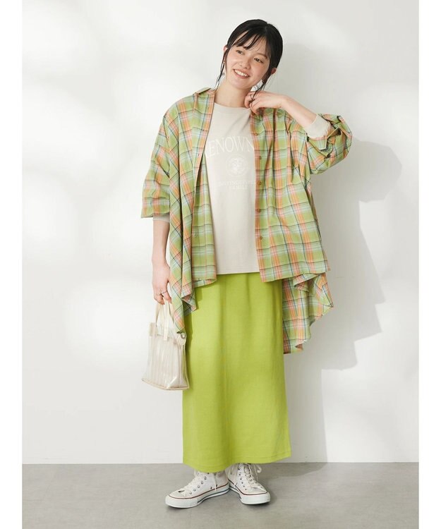 CRAFT STANDARD BOUTIQUE ミニ裏毛ロゴロンTee Ivory