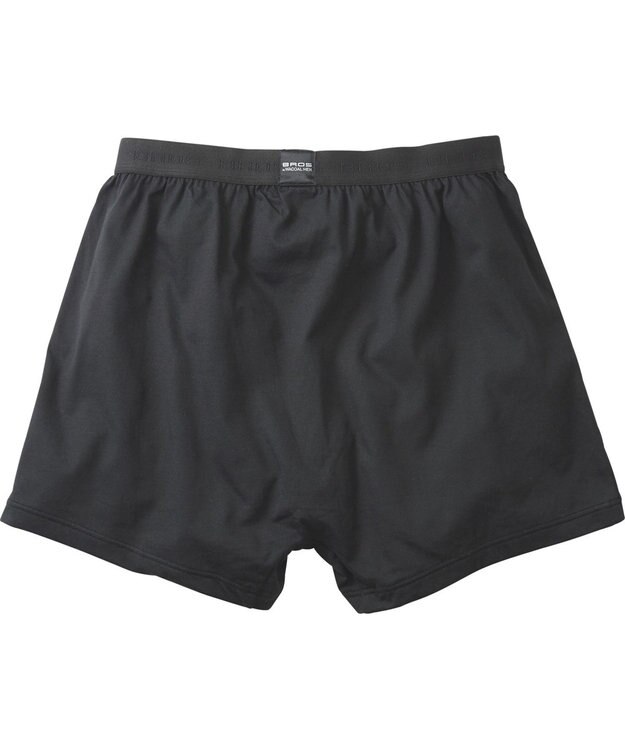 WACOAL MEN トランクス　綿100％　吸汗速乾　抗菌防臭　前開き　/ブロス　GT7300 ブラック