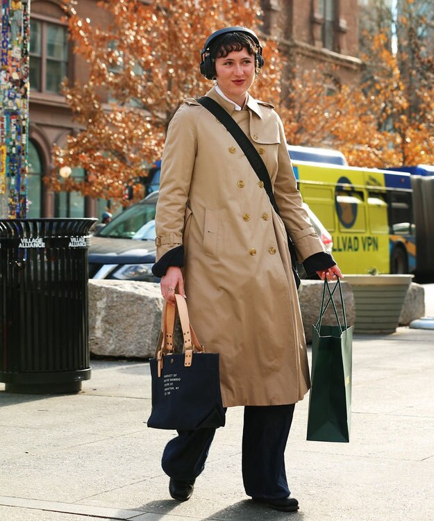 united bamboo 【NAVYS 10月号掲載】UB ベーシックバッグ(ミニ) ネイビー