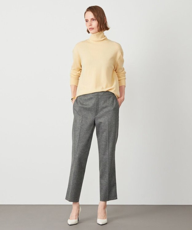 BEIGE， CORBY / クロップドパンツ C Gray