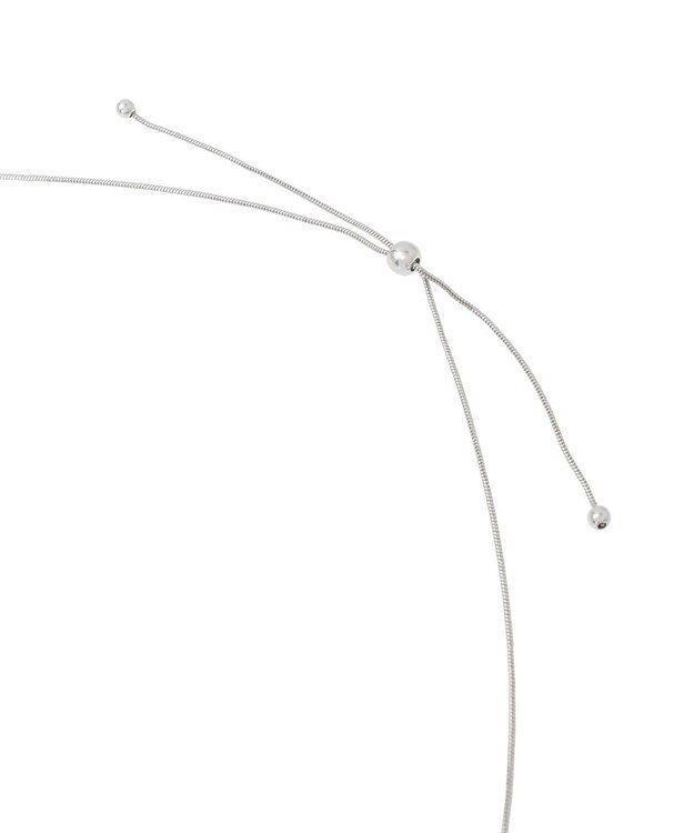 Green Parks ｅｖｅｒｙ　ｗａｌｋ．ポインテッドスライドネックレス Silver