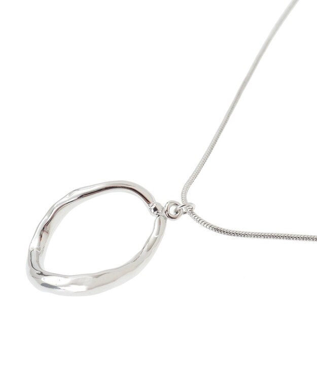 Green Parks ｅｖｅｒｙ　ｗａｌｋ．ポインテッドスライドネックレス Silver