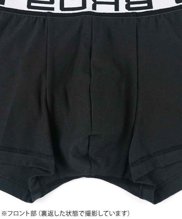 WACOAL MEN ボクサーパンツ 【2枚組】 綿混(本体) フロント快適設計 肌あたり軽減設計 前閉じ 下着 ボクサーブリーフ メンズ GT3500 /ブロス バイ ワコールメン ブラック