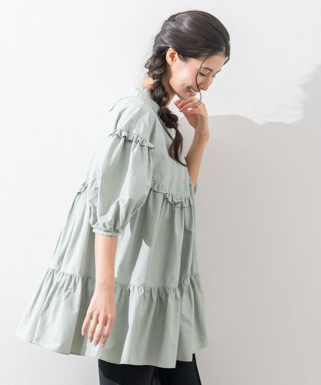 ONWARD Reuse Park 【#Newans】ブラウス春夏 グリーン