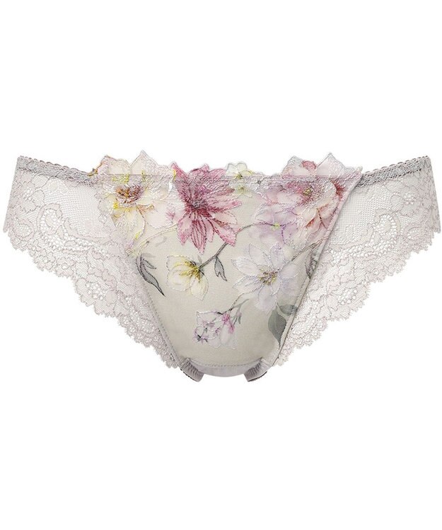 WACOAL Ｔバック ショーツ 【ハグするブラ】 BXB478とペア はきこみ丈あさめ バックのかぶりが広め ソング レディース PXB478 /ワコール チャコールグレー