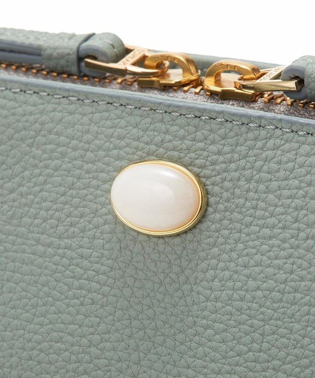 TOPKAPI 【TOPKAPI】ミニエンボスレザー ショルダーバッグ gemdrops ジェムドロップ ミントグリーン