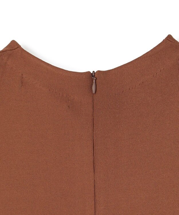 BEIGE， LABRADO / ダーツニット ロングワンピース Brown