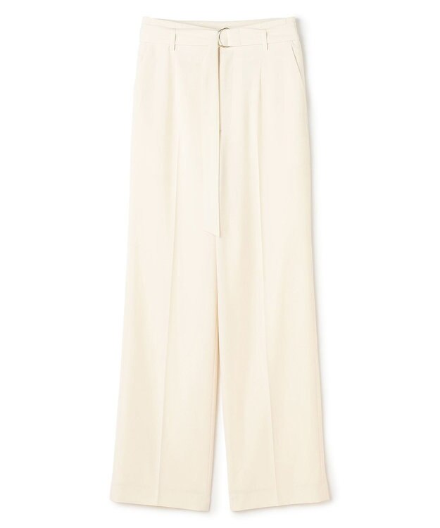 BEIGE， 【セットアップ対応】SPHENE / ハイウエストDカンストレートパンツ Ecru