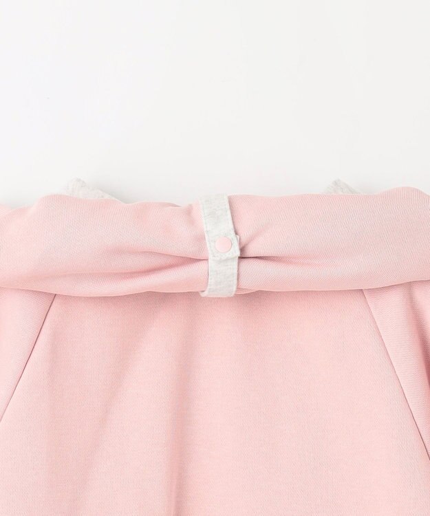 組曲 KIDS 【110-140cm】ドライコットン パーカー ピンク系