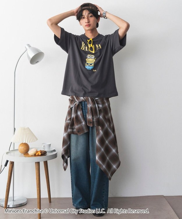 WEGO 【ユニセックス着用ITEM/SMLサイズ展開】キャラクターズグラフィックT3（SS） 柄1