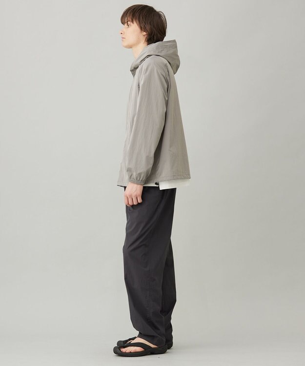 UNFILO MENS 耐久撥水 ライトフードブルゾン モカ