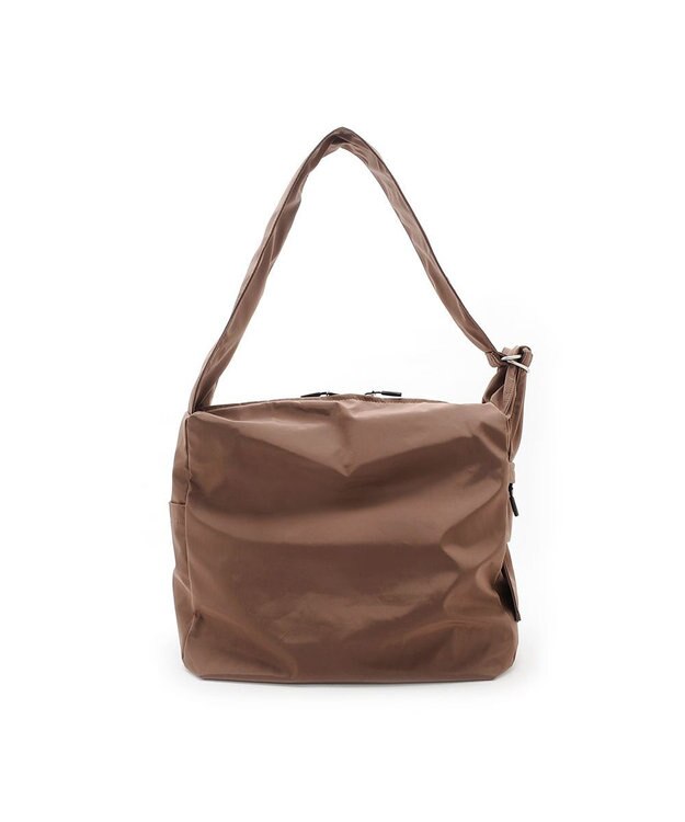 MioFIRANO SLIT C001 ショルダーバッグ はっ水 A4サイズ対応 BROWN