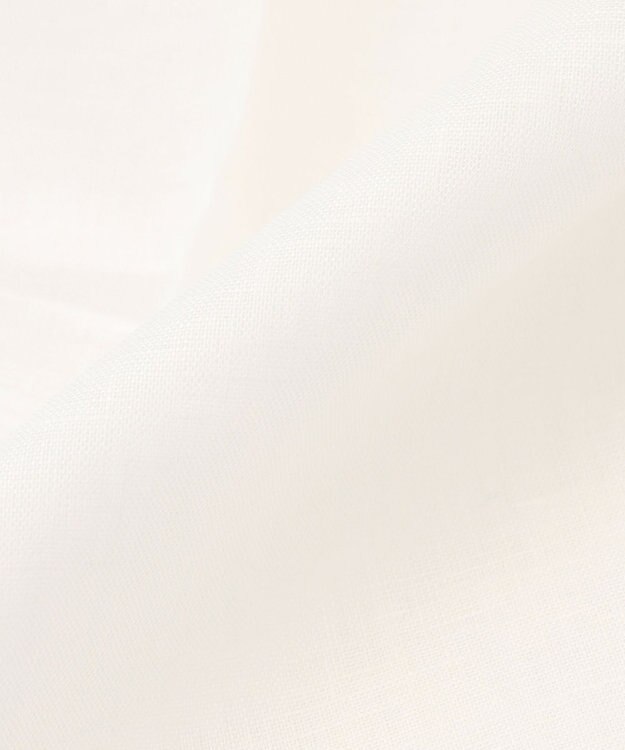 J.PRESS MEN 無地リネンチーフ ホワイト系