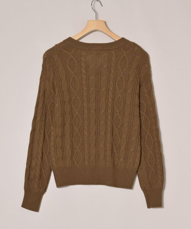 ONWARD Reuse Park 【any FAM】ニット秋冬 ブラウン