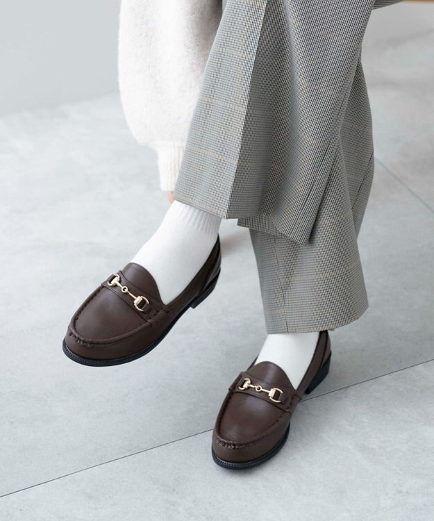 WEGO ビットローファー ブラウン