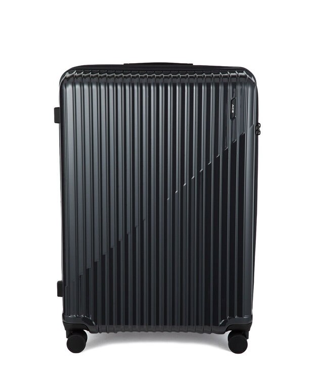 ACE BAGS & LUGGAGE 【WEB限定】ACE クレスタS スーツケース 86/101L ストッパー付き 09163 エース ガンメタリック