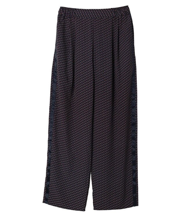 Green Parks サイドライン柄パンツ Black