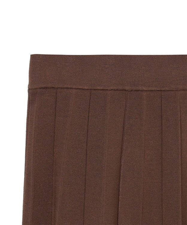JOSEPH 【洗える】シルクストレッチ プリッセ　スカート Arabica