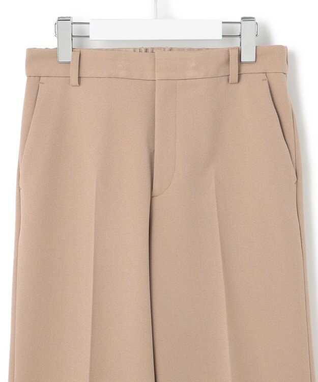 23区 【CLASSY.2月号掲載/洗える】TRストレッチギャバ ワイドパンツ キャメル系