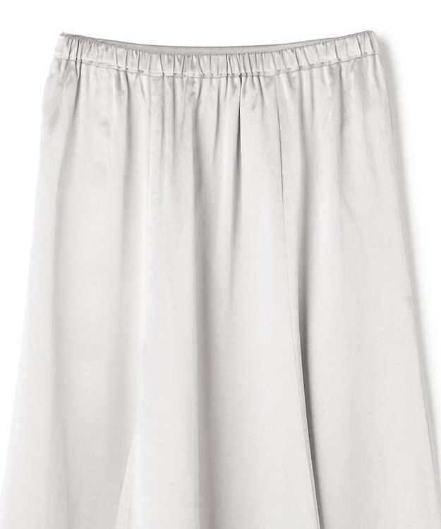 uncrave アセテートヴィンテージサテン マーメイドスカート シルバー