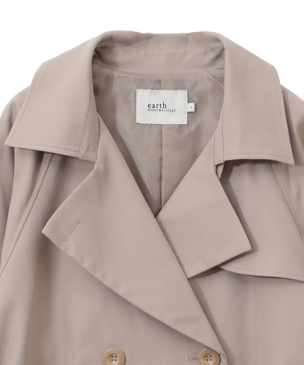 earth music&ecology ベーシックトレンチコート Beige